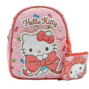 Back to school
Sanrio Hello Kitty Mini Backpack with Coin Purse NEW